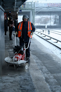 Machine de déblaiement de neige - Berlin