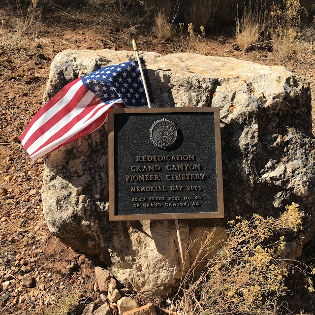 the historic Pioneer Cemetery at Grand Canyon National Park