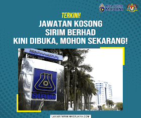 Jawatan Kosong SIRIM Berhad Kini Dibuka, Mohon Sekarang!