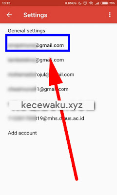 cara logout gmail di hp