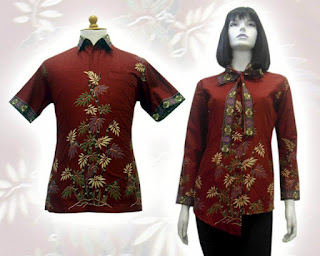 gambar blus batik terbaru