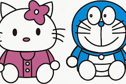 Download 50 Gambar Doraemon Hello Kitty