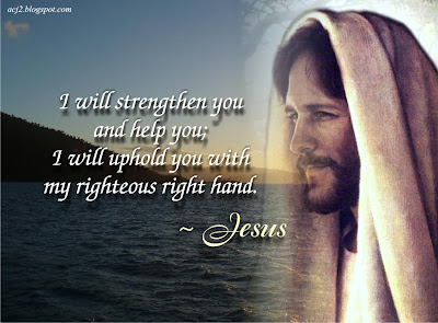 i will strengthen you