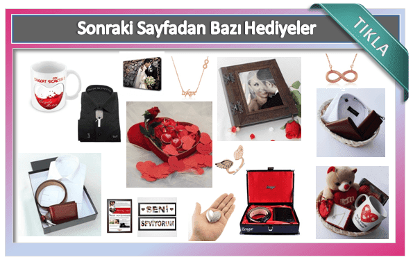 sevgililer günü hediyesi