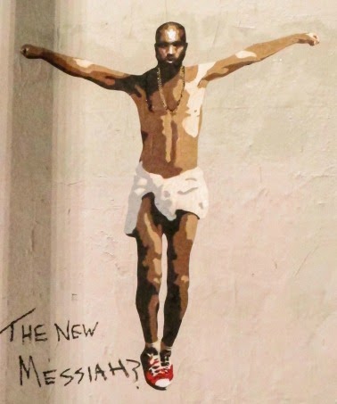 Mystery Artist Depicts Kanye West Crucified In Hollywood Mural