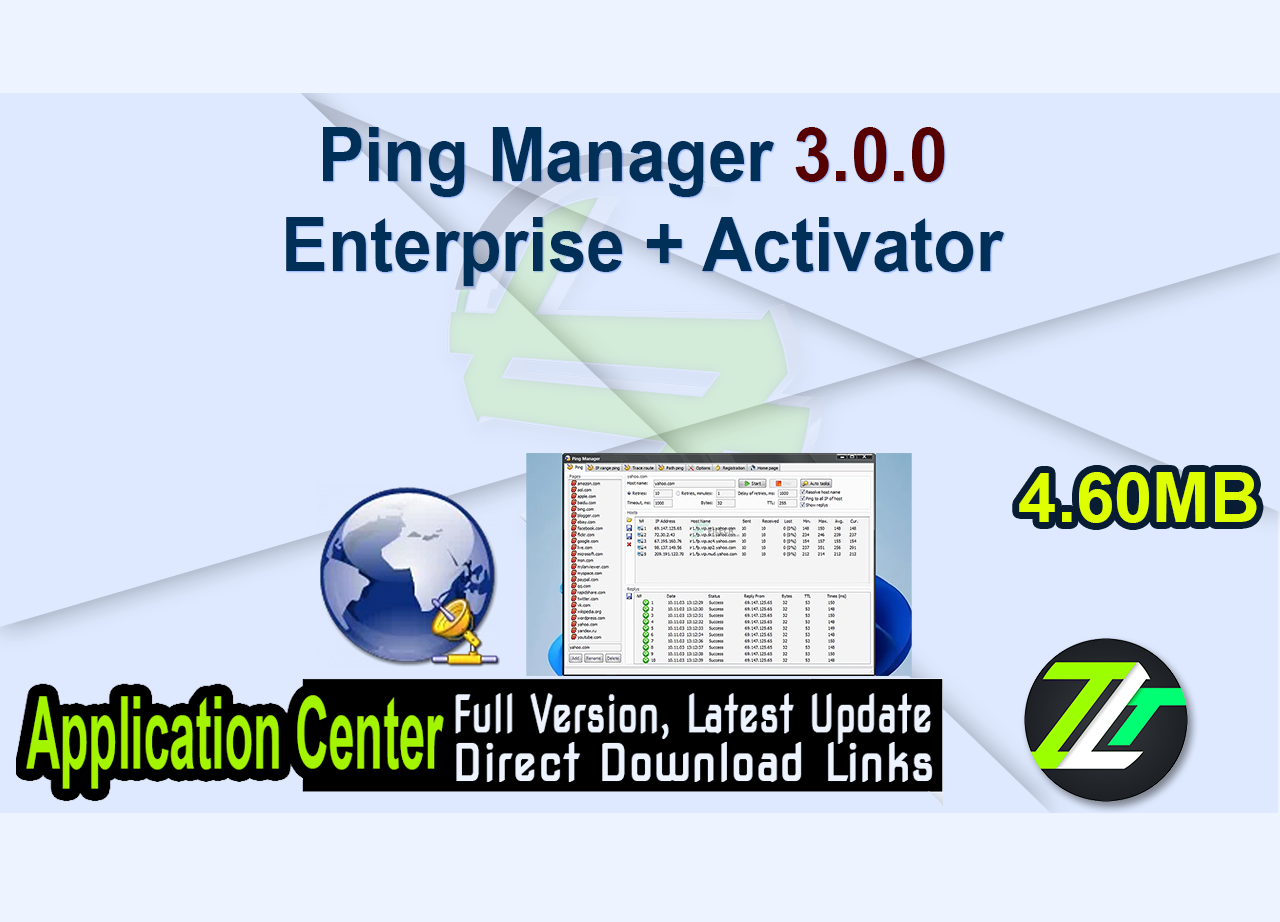 Ping Manager 3.0.0 Enterprise + Activator