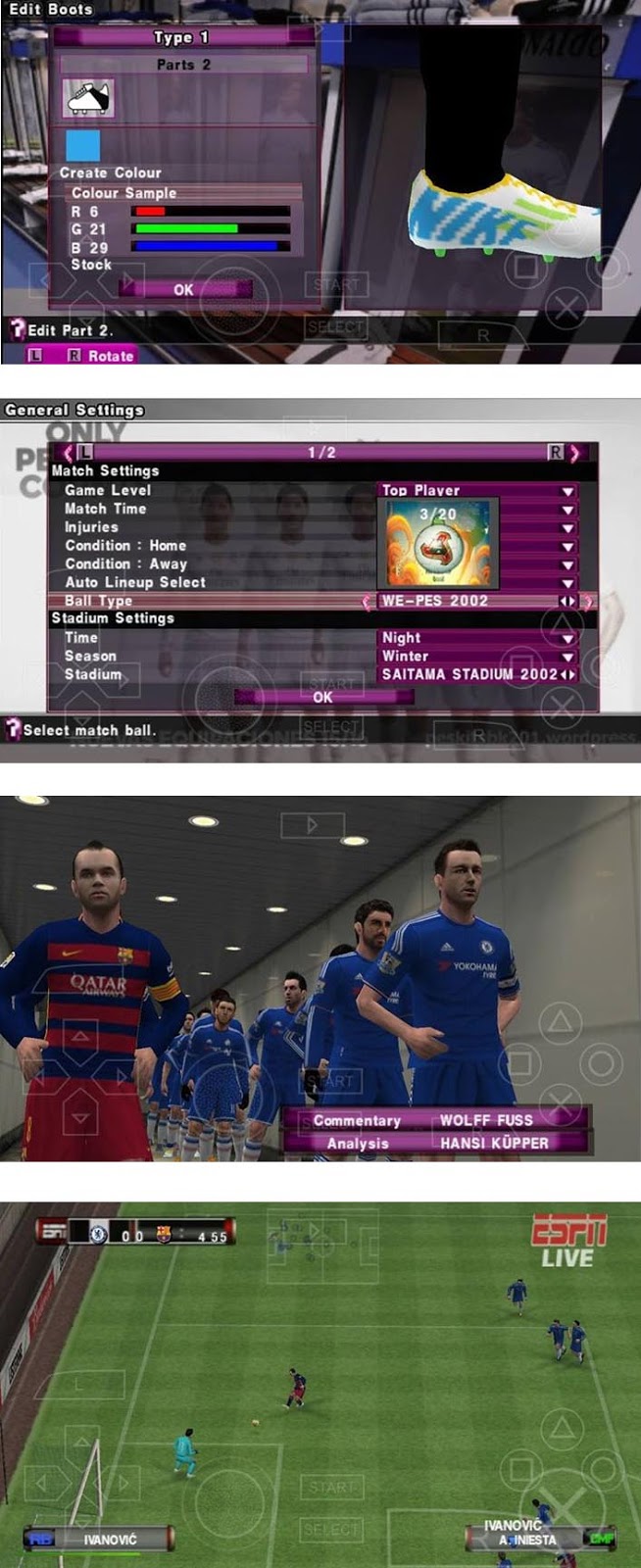 Game PES 2016 ISO Update Patch By MTP For Emulator PPSSPP Terbaru ...