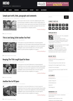 Hiero Blogger Template