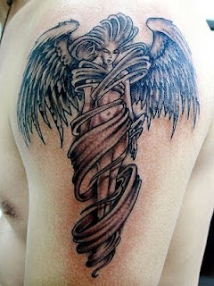 extreme tattoos angels ideas