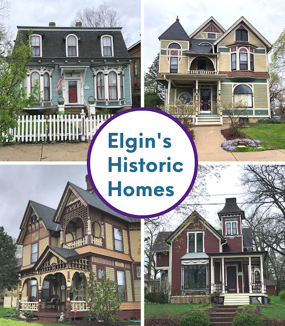 Historic homes throughout Elgin dazzle.