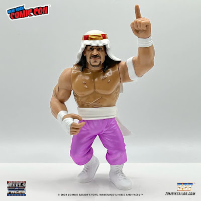 New York Comic Con 2022 Exclusive Sabu Pink Pants Variant Wrestling’s Heels and Faces Action Figure by Zombie Sailor Toys