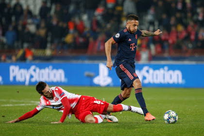 Hasil Skor Pertandingan Sepakbola Crvena Zvezda Vs Bayern Munchen Berakhir Dengan Skor Akhir 0-6