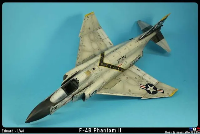 Le jus du F-4B Phantom II d'Eduard au 1/48.