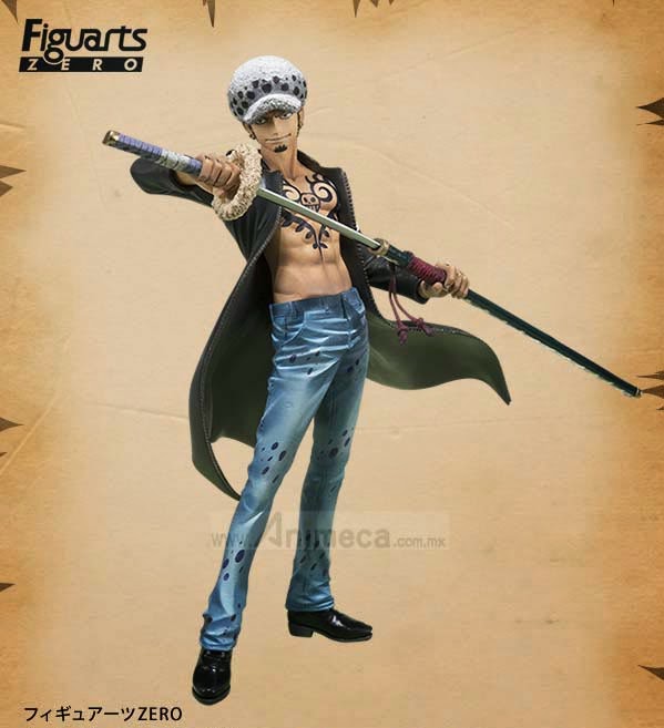 TRAFALGAR LAW Dressrosa Arc Figuarts ZERO FIGURE ONE PIECE BANDAI