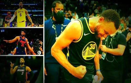 NBA stars react to Steve Curry's offensive campaign in a game