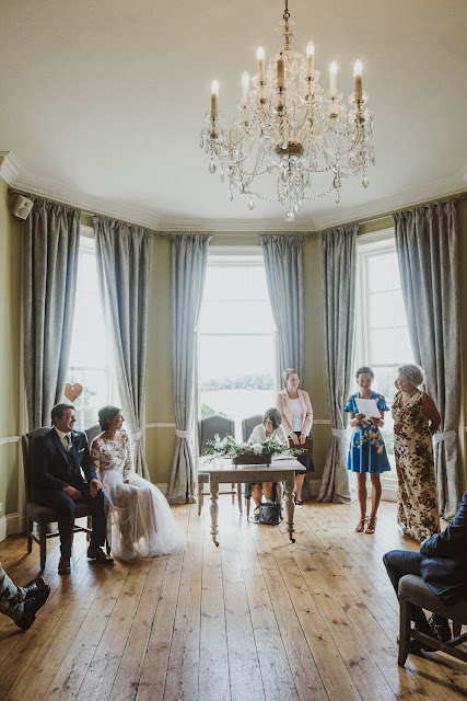 A cute civil ceremony at Brooks Country House in Herefordshire | byGarazi | Birmingham Wedding Photographer 