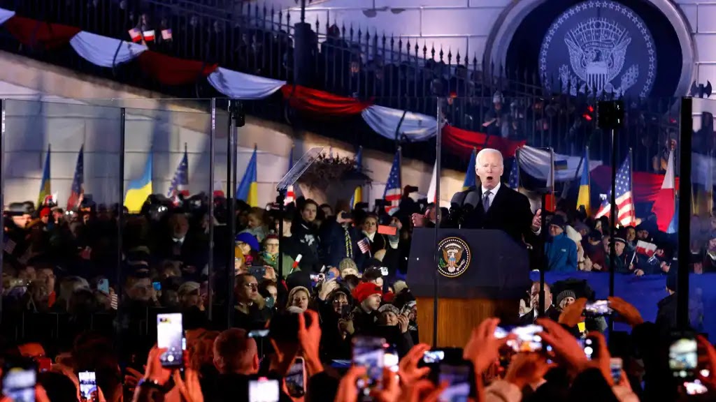 Biden lanza un grito de guerra desde Varsovia: "Ucrania nunca será una victoria para Rusia"