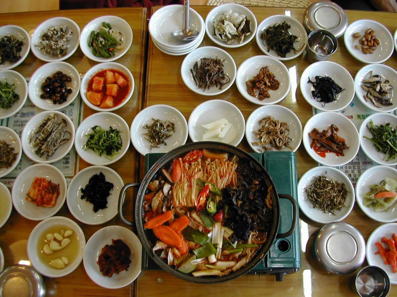 Resultado de imagen de banchan coreano