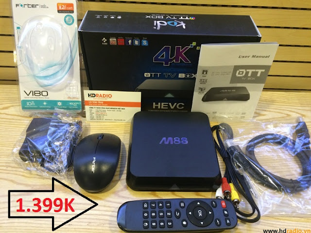 Android Box TV M8S S812.
