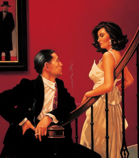 Romance | Jack Vettriano |1951 | Scottish Painter