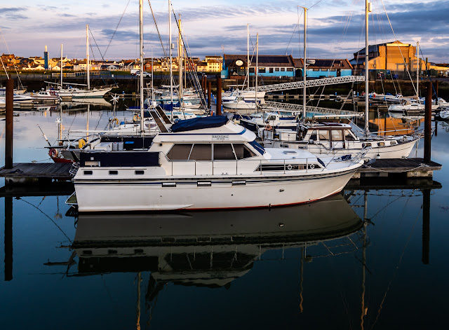 Photo of a closer view of Ravensdale at Maryport Marina