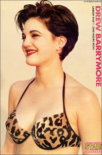 Drew Barrymore in bikini photos