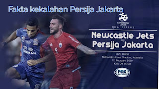 Fakta dibalik Kekalahan Persija Jakarta atas Newcastle Jets 1-3