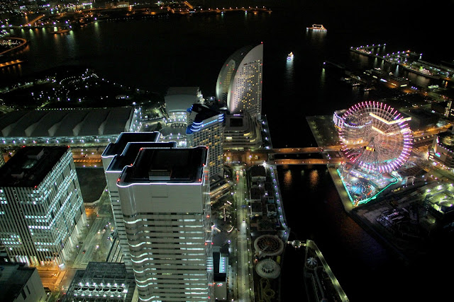 日本 橫濱 橫濱地標大廈 夜景