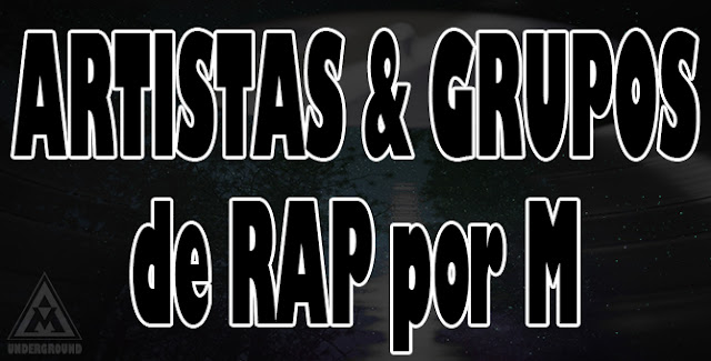 Discografía de Raperos y Grupos de Hip Hop / Rap por M