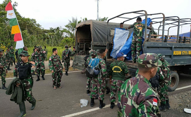 Bangga dan Ucap Terimakasih, Daniel Panjaitan Berangkatkan Personil Satgas TMMD