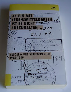 Aufbau Taschenbücher, Bd.1, Allein mit Lebensmittelkarten ist es nicht auszuhalten . . .