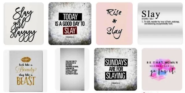 Google images for "slay"