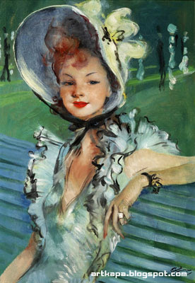 Artworks by Jean-Gabriel Domergue