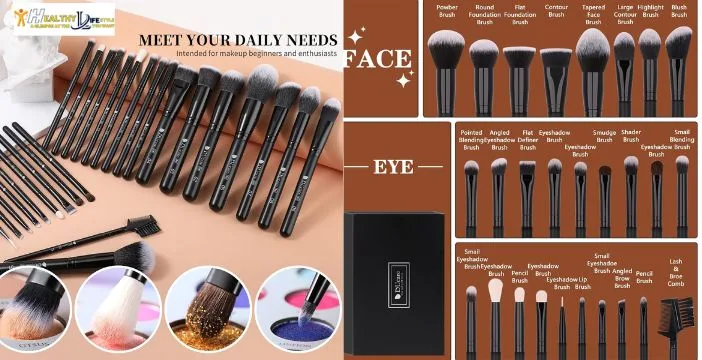 DUcare 27-Piece  Premium Synthetic Makeup Brush Set