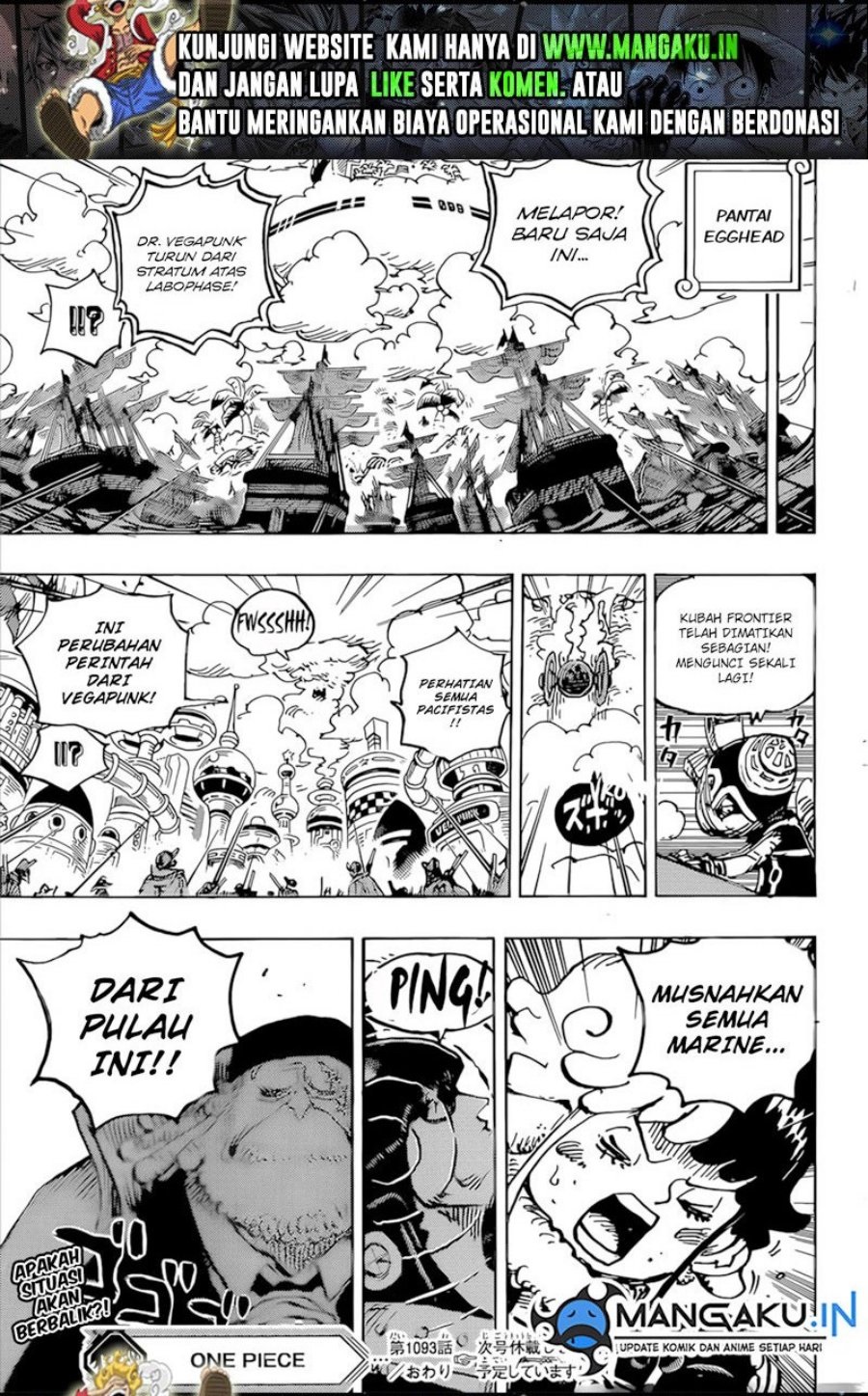 Manga One Piece Chapter 1093 Bahasa Indonesia