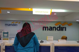 tarik tunai di teller mandiri