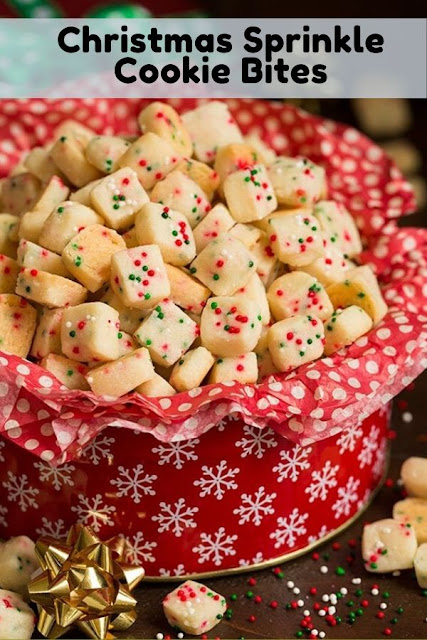    Christmas Sprinkle Cookie Bites #Christmas #Sprinkle #Cookie #Bites Cookie Recipes Chocolate Chip, Cookie Recipes Easy, Cookie Recipes Christmas, Cookie Recipes Keto, Cookie Recipes From Scratch, 