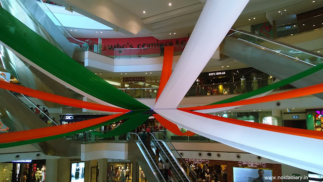 Noida Diary: Independence Day Decor at DLF Mall of India, Noida