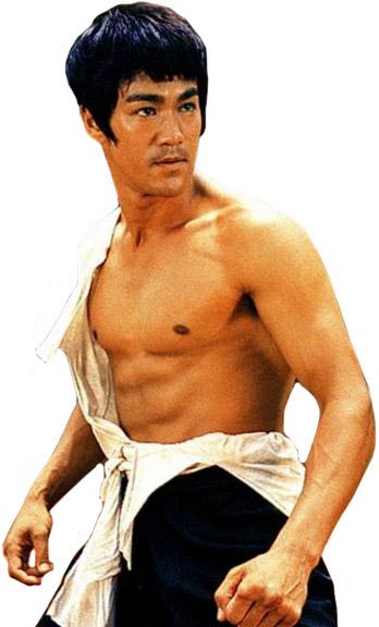A favorite action hero of mine was Bruce Lee