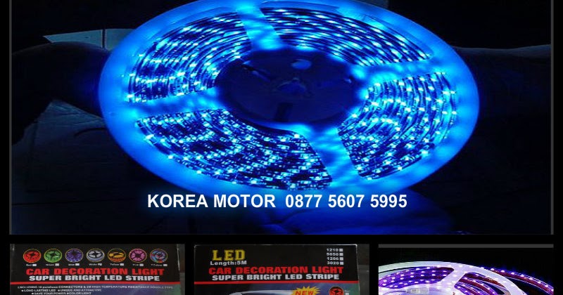 FLEXIBLE LIGHT 5M (BIRU MERAH PUTIH DAN UNGU) - ONDERDIL 