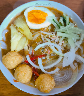 resipi laksa mdah; resipi laksa sedap; resipi laksa penang senang; suka laksa; laksa penang famous