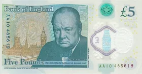 Красивые банкноты мира 5 фунтов