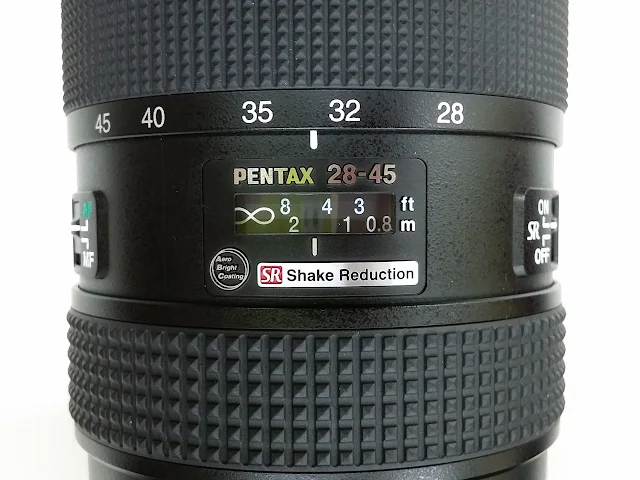 Pentax lens DA-645 28-45mm F4.5 ED AW SR