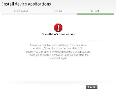 Symbian Anna Update 1/2 and 2/2 Failed - Quick Fixes and Solutions - NokiaVNN