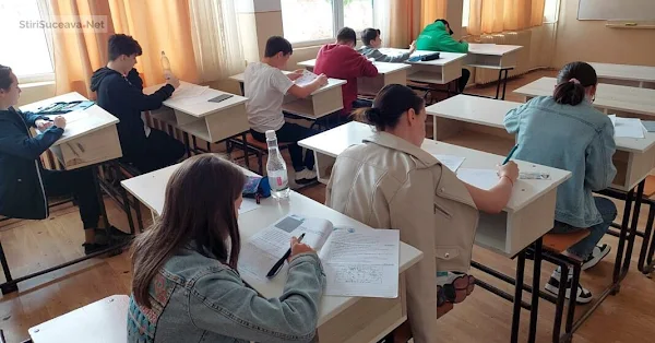 7.022 de elevi din județul Suceava vor susține luni și marți Simularea Examenului de Evaluare Națională