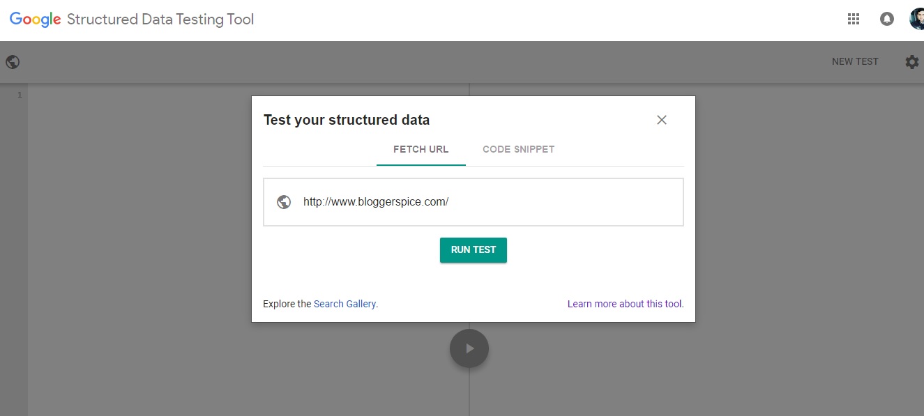 Structured data of schema