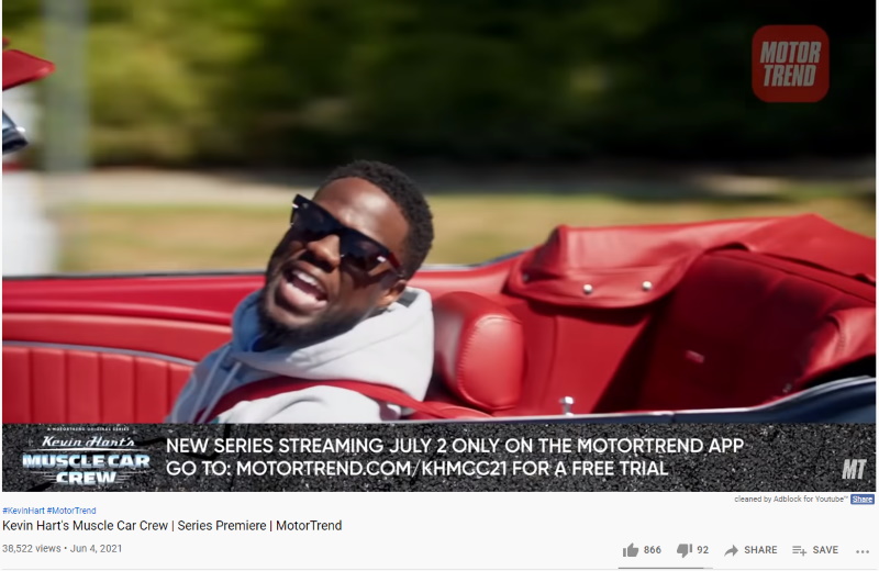 Kevin Hart Muscle Car crew