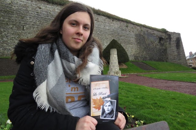A Dieppe, Mélissa Laura, 17 ans, sort un roman sur le raid de 1942