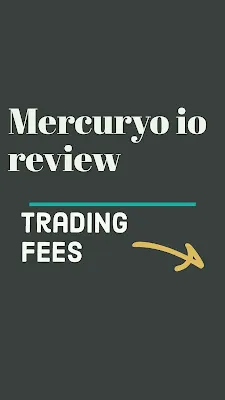 Mercuryo.io crypto currency trading fees and limits