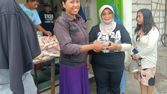 Bagikan 200 Paket Makan dan Susu Gratis, Caleg Gerindra Ini Siap Kawal Pembangunan SMA/SMK Negeri di Sukodono